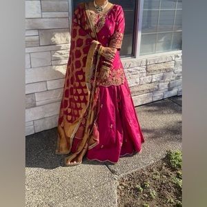 Lehnga suit from seo bridal